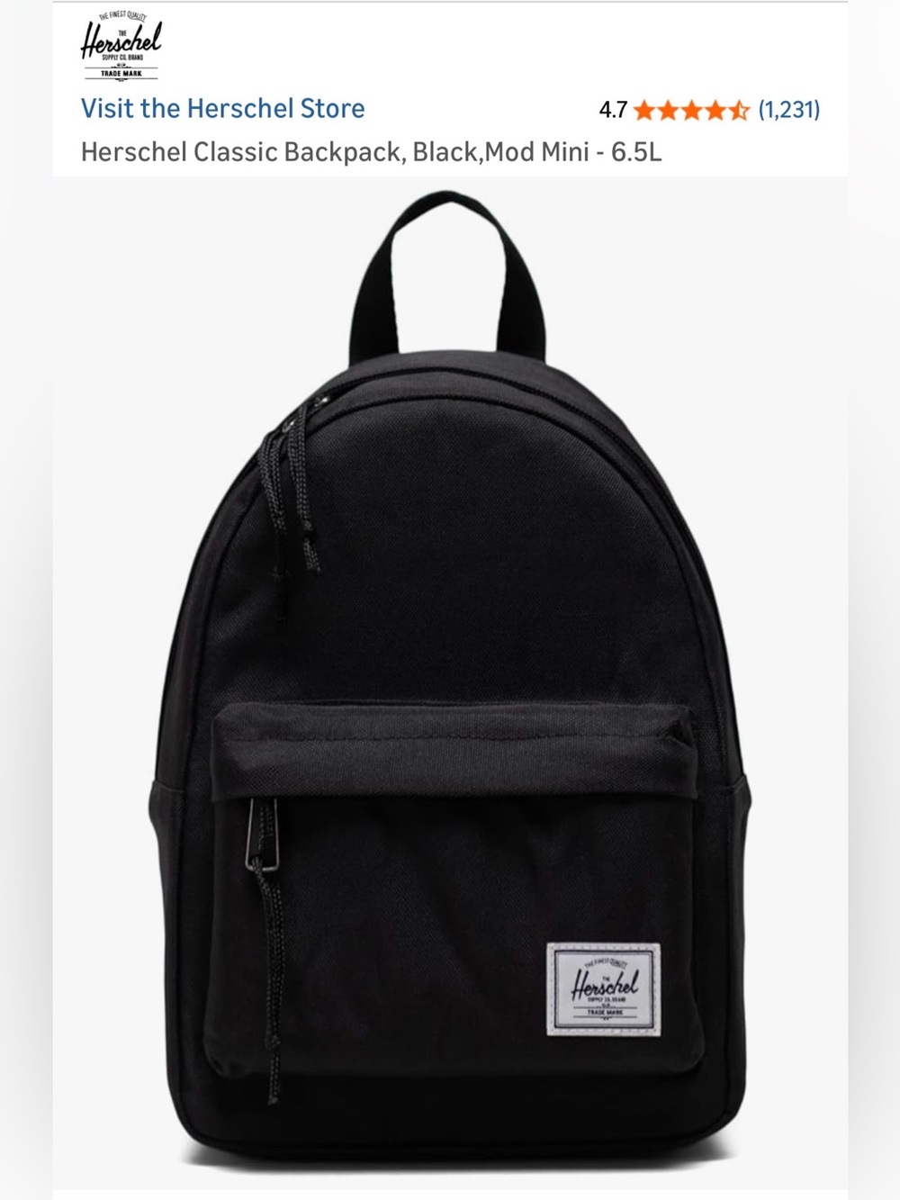 Hershel Mini Backpack